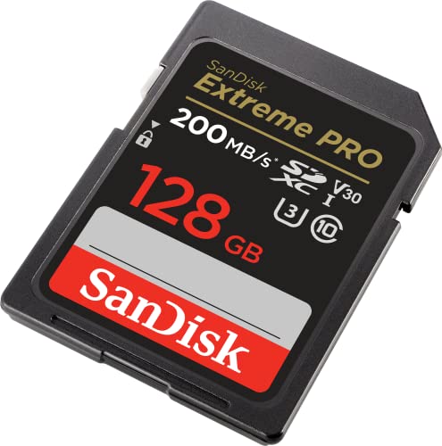 Extreme PRO 128GB SDXC 200MB/s UHS-I C10