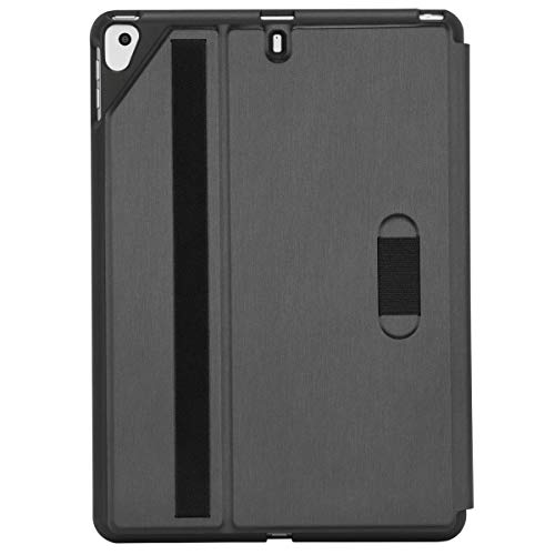 Targus Click-In - Flip cover for tablet - polyurethane, thermoplastic polyurethane (TPU) - black - 10.2" - 10.5" - for Apple 10.2-inch iPad (7th generation, 8th generation), 10.5-inch iPad Air (3rd generation), 10.5-inch iPad Pro
