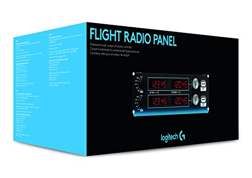 Logitech Flight Radio Panel - Flight simulator instrument panel - wired - for PC
