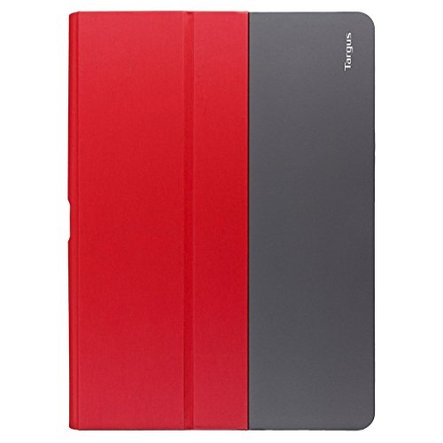 Targus Fit-N-Grip Universal - Flip cover for tablet - polyurethane, silicone - red - 9" - 10"