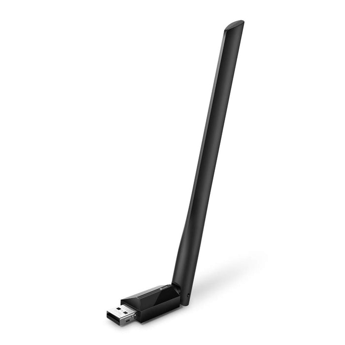 Best Value TP-Link AC600 Archer T2U Plus High Gain USB Wi-Fi Dongle, Dual Band Wi-Fi Adapter with 5dBi Antenna for PC/Desktop/Laptop, Supports Windows10/8.1/8/7/XP, Mac OS X 10.9-10.14