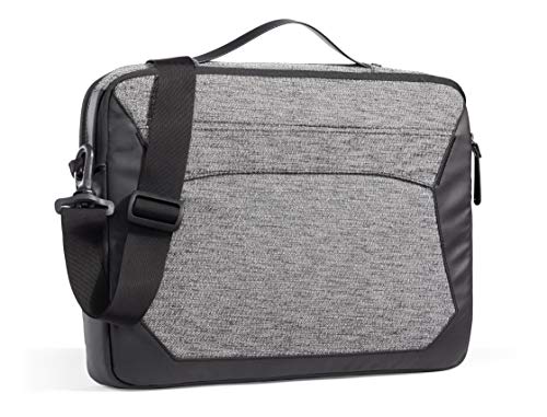 STM Myth 15 Inch Laptop Briefcase Granite Black Scratch Resistant Water Resistant Slingtech Cable Ready Luggage Pass Through Comfort Carry Technology