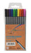 Best Value Hainenko 729700 Fineliner Pen - Assorted Colours (Pack of 10)