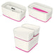 Leitz Mybox Storage Tray Wow White Pink Dd