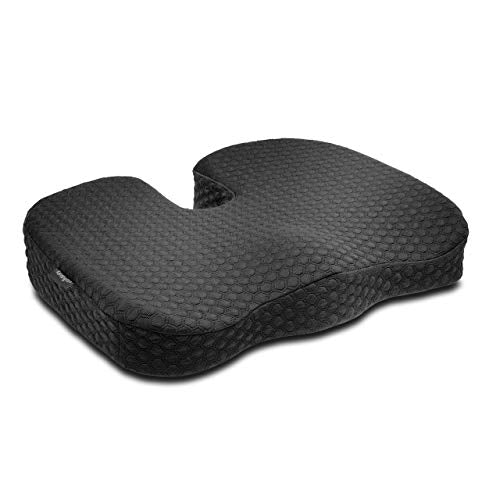 Kensington Premium Cool Gel Seat Cushion - Seat cushion - black