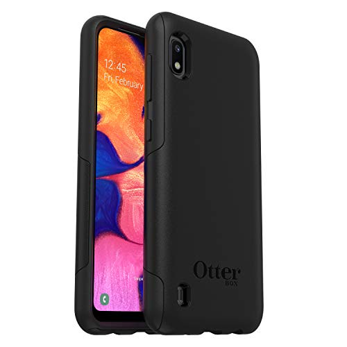 OtterBox Commuter Lite - Back cover for mobile phone - polycarbonate, synthetic rubber - black - for Samsung Galaxy A10