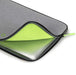 DICOTA Skin FLOW - Notebook sleeve - 13" - 14.1" - grey, green