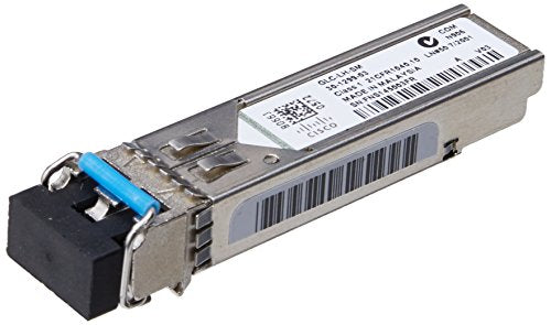 Cisco - SFP (mini-GBIC) transceiver module - GigE - 1000Base-LX, 1000Base-LH - LC single-mode - up to 10 km - 1310 nm - refurbished - for Cisco 38XX, ASA 55XX, Catalyst ESS9300, Integrated Services Router 11XX