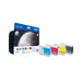 Brother LC1000 Value Pack - 4-pack - black, yellow, cyan, magenta - original - blister - ink cartridge - for Brother DCP-130, 330, 350, 353, 540, 560, 750, 770, MFC-5460, 5860