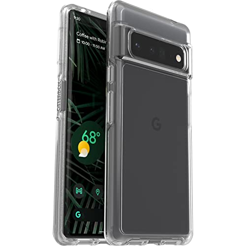 OtterBox Symmetry Series - Back cover for mobile phone - polycarbonate, synthetic rubber - clear - for Google Pixel 6 Pro