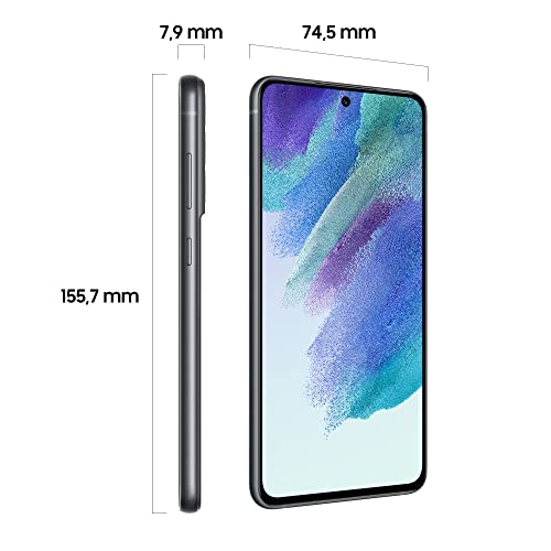 Samsung Galaxy S21 FE 5G SMG990B 6.4 Inch Dual SIM Android 11 USB C 6GB RAM 128GB Storage 4500 mAh Graphite Grey Mobile Phone