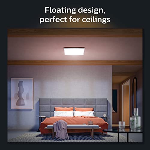 Philips Hue White and Color Ambiance Surimu - Ceiling light panel - LED - 600 x 600 mm - 60 W (equivalent 100 W) - 16 million colours/warm to cool white light - 2000-6500 K - square - white