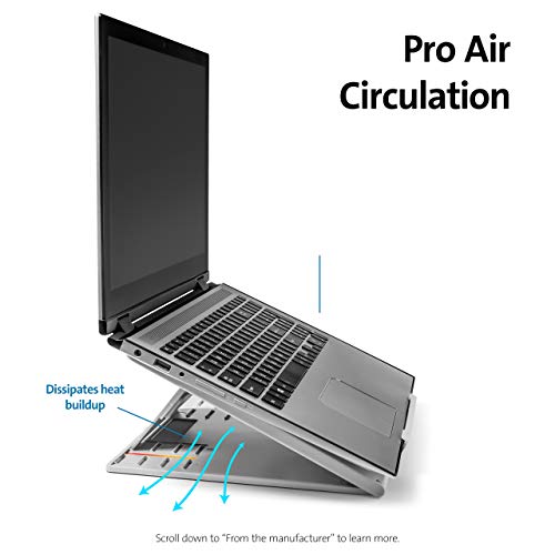 Kensington Easy Riser Go Laptop Cooling Stand - Notebook stand - 17"