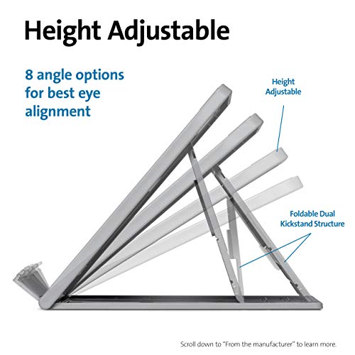 Kensington Easy Riser Go Laptop Cooling Stand - Notebook stand - 17"
