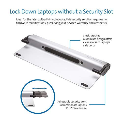 Kensington Laptop Locking Station 2.0 - MicroSaver 2.0 Keyed Lock - System security kit - 15.6"