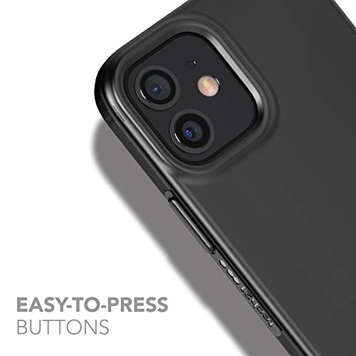 Tech21 Studio Colour Charcoal Black Apple iPhone 12 Pro Max Mobile Phone Case