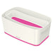 Leitz Mybox Small With Lid Wow White Pink Dd