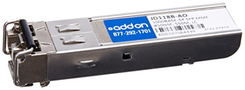 AddOn HP JD118B Compatible SFP Transceiver - SFP (mini-GBIC) transceiver module - GigE - 1000Base-SX - LC multi-mode - up to 550 m - 850 nm