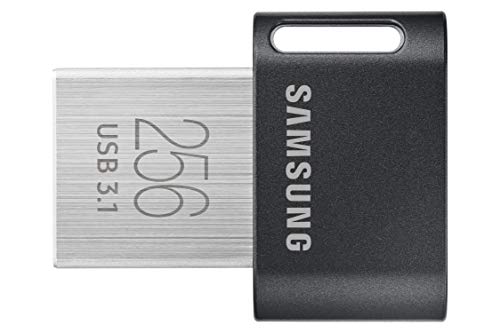 Samsung 256GB Fit Plus USB3.1 Black Flash Drive Read Speeds of up to 300MBs Write Speeds of up to 30MBs