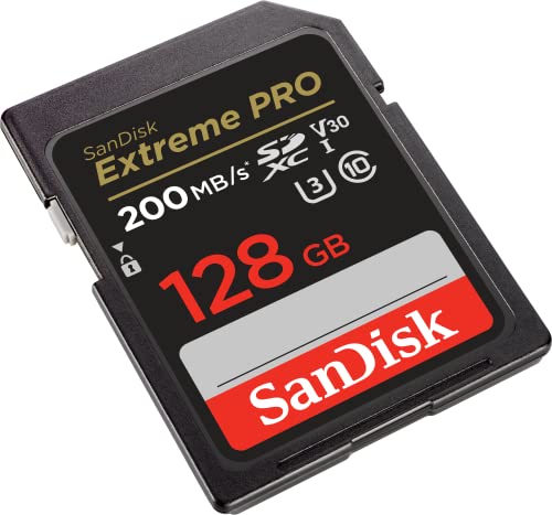 Extreme PRO 128GB SDXC 200MB/s UHS-I C10