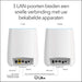 NETGEAR Orbi RBK20 - Wi-Fi system (router, extender) - up to 250 sq.m - GigE - 802.11a/b/g/n/ac - Tri-Band