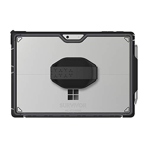 Griffin Survivor Endurance - Back cover for tablet - black - for Microsoft Surface Pro 7
