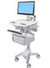Ergotron StyleView - Cart - for LCD display / PC equipment (open architecture) - lockable - medical - aluminium, zinc-plated steel, high-grade plastic - screen size: up to 24"