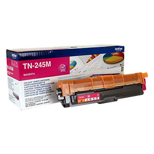 Best Value Brother TN-245M Toner Cartridge, High Yield, Magenta, Brother Genuine Supplies