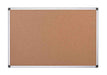 Best Value Cork Notice Board 2400x1200mm Aluminium