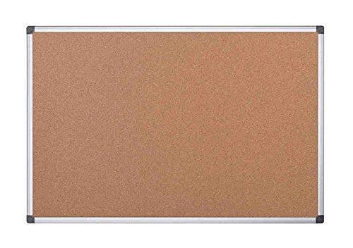 Best Value Cork Notice Board 2400x1200mm Aluminium