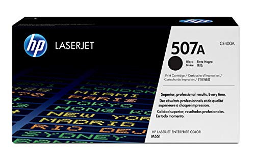 Best Value HP CE400A 507A Original LaserJet Toner Cartridge, Black, Pack of 1