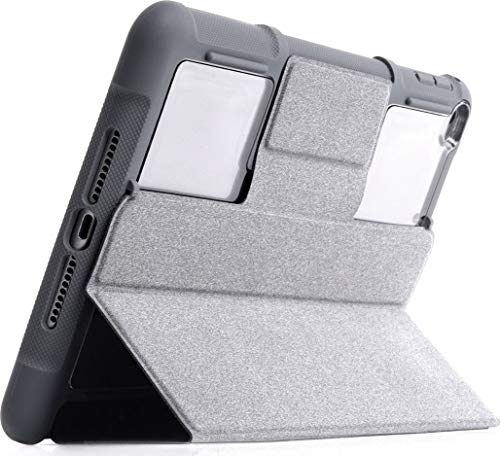 STM Dux Apple iPad Mini 4th 5th Generation Folio Tablet Case Polycarbonate TPU Magnetic Closure 6.6 Foot Drop Tested Instant On and Off Feature Saves 
