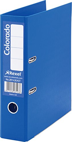 Best Value Rexel Colorado 70 Lever Arch File Foolscap Blue