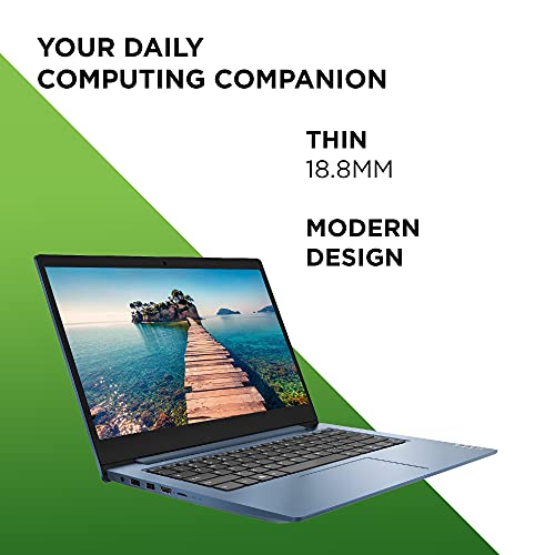 Lenovo IdeaPad 1 14 Inch Intel Celeron N4020 4GB RAM 64GB eMMC WiFi 5 802.11ac Windows 10 Home S Blue CloudBook
