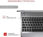 Brydge 10.5 Inches QWERTY Italian Bluetooth Wireless Keyboard for Apple iPad Air 3rd Gen iPad Pro Lightweight Aluminum Body Backlit Keys Silver