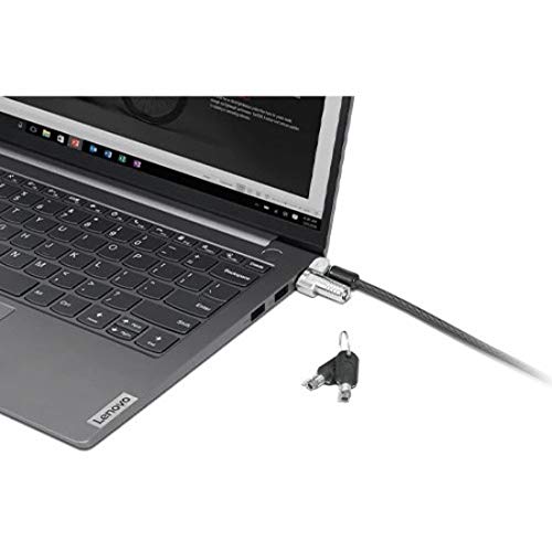 Kensington NanoSaver Cable Lock - Security cable lock - black - 1.8 m - for 100e Chromebook Gen 3, ThinkPad E14 Gen 3, P1 