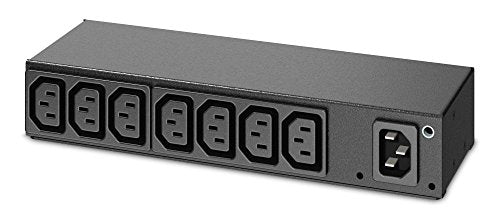 APC Basic Rack PDU AP6015A - Power distribution unit (rack-mountable) - AC 100/120/200/208/230/240 V - input: IEC 60320 C14 - output connectors: 8 (IEC 60320 C13) - 1U - black - for P/N: SCL500RMI1UC, SCL500RMI1UNC, SMTL1000RMI2UC, SMTL750RMI2UC, SMX1500RM2UCNC