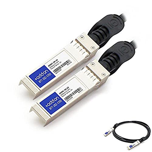 AddOn - 10GBase-CU direct attach cable - TAA Compliant - SFP+ to SFP+ - 2 m - twinaxial - passive - for HPE 12XXX, 5500, 59XX, FlexFabric 1.92, 11908, 12902, SimpliVity 380 Gen10, 380 Gen9