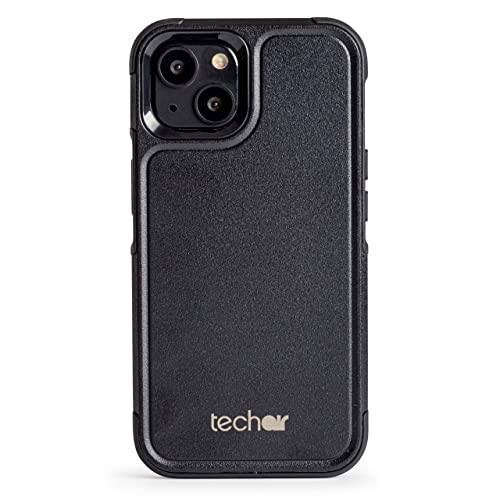 techair Classic Essential - Back cover for mobile phone - polycarbonate - black - for Apple iPhone 13 mini
