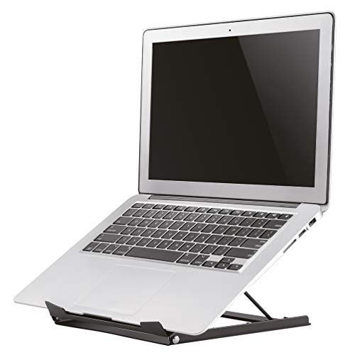 Neomounts by Newstar NSLS075 - Stand - for notebook - powder-coated steel - black - screen size: 10"-15" - desktop