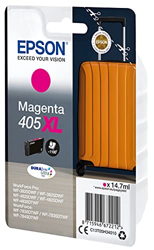 Epson 405XL - 14.7 ml - XL - magenta - original - blister - ink cartridge - for WorkForce WF-7830, 7835, 7840, WorkForce Pro WF-3820, 3825, 4820, 4825, 4830, 7840