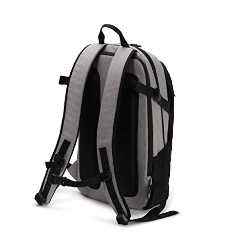 DICOTA Backpack GO - Notebook carrying backpack - 13" - 15.6" - light grey