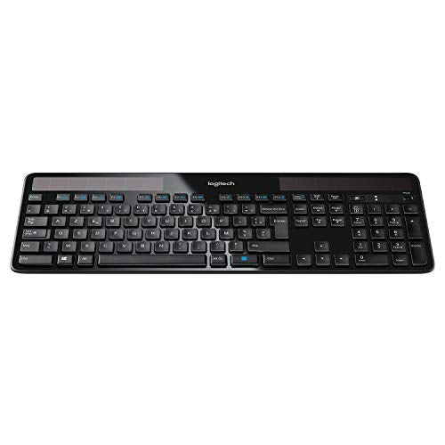 Logitech Wireless Solar K750 - Keyboard - wireless - 2.4 GHz - Nordic