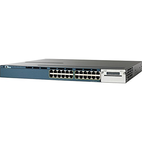 Cisco Catalyst 3560X-24P-S - Switch - Managed - 24 x 10/100/1000 (PoE) - rack-mountable - PoE - refurbished