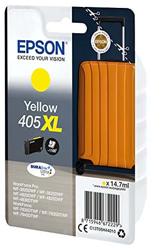 Epson 405XL - 14.7 ml - XL - yellow - original - blister - ink cartridge - for WorkForce WF-7830, 7835, 7840, WorkForce Pro WF-3820, 3825, 4820, 4825, 4830, 7840