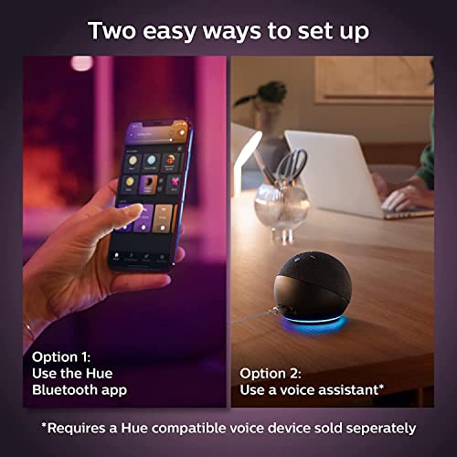 Philips Hue White and Color Ambiance Centura - Recessed spot light - LED spot light bulb - GU10 - 5.7 W - 16 million colours/warm white to cold white light - 2000-6500 K - aluminium (pack of 3)