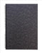 Best Value Clairefontaine Notebook Sidebound Ruled 90gsm 120 Pages A4, Black, Pack 10