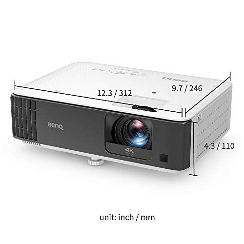 BenQ TK700STi - DLP projector - 3D - 3000 ANSI lumens - 3840 x 2160 - 16:9 - 4K - short-throw fixed lens