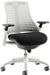 Flex Chair White Frame Moonstone White Back KC0056