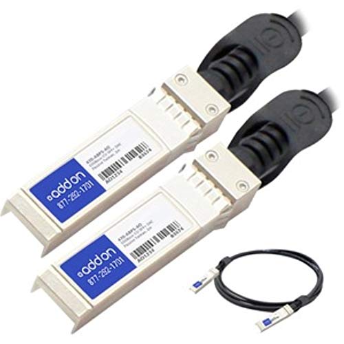 AddOn - 10GBase-CU direct attach cable - TAA Compliant - SFP+ to SFP+ - 2 m - twinaxial - passive - for Dell Networking S6010, Dell EMC Networking N3132, PowerEdge R330, R430, R830